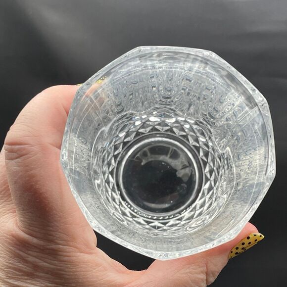 2 Cut Crystal Highball Tumblers Glasses Cristal d’Arques Longchamp - Picture 7 of 8